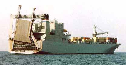 These ships generally have a small blocklike superstructure with deck spaces devoted to cargo-handling equipment and hatches. 3. Group 3 is stack aft.