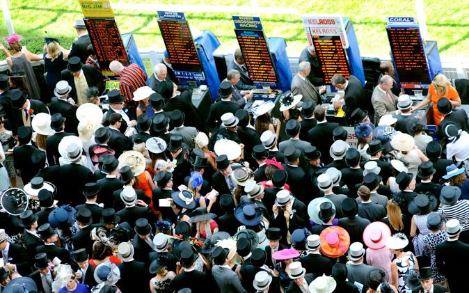 BETTING It is estimated that more than 350m was bet on racing at Ascot in 2013.