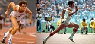 Alberto Juantorena 1976 Montreal Olympics Gold Medal 400m and 800m 1977 IAAF World Cup Gold Medal 400m and 800m Originally a 400m runner His coach, had initially tricked him in to trying an 800 race