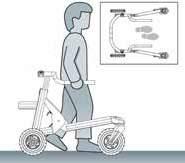 Anterior walking aid MARCY with short and long wheelbase The MALTE posterior walking aid In addition to walking, independent riding, for example with the aid of a tricycle or a therapy bicycle, are