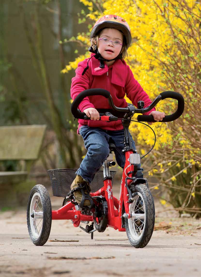The MOMO tricycle unites a multitude of therapeutic and medical