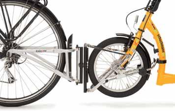 condition/motivation, the tricycle can be quickly and easily coupled.