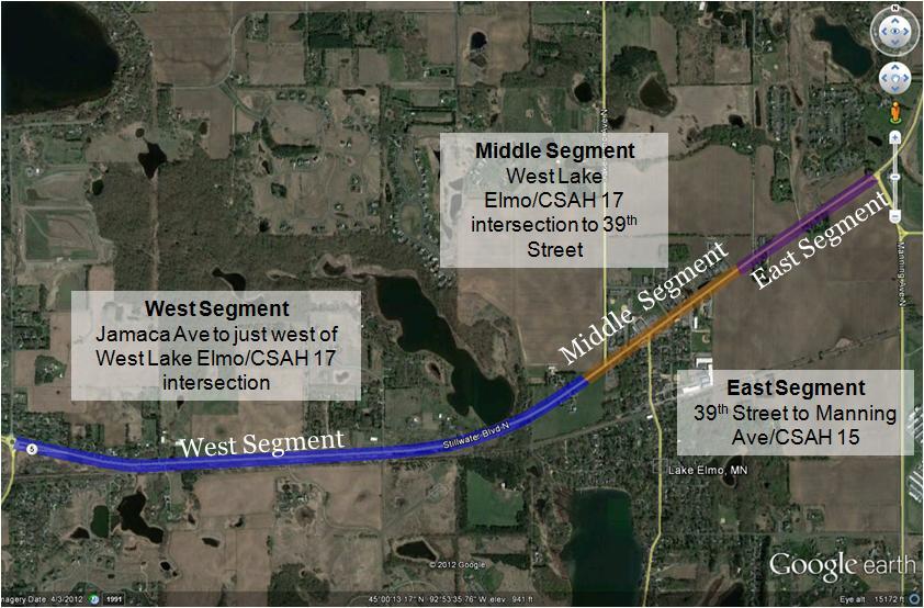 Introduction MnDOT, Washington County and Lake Elmo have and continue to work collaboratively to address safety concerns along Minnesota Trunk Highway (MNTH) 5 through the City of Lake Elmo.