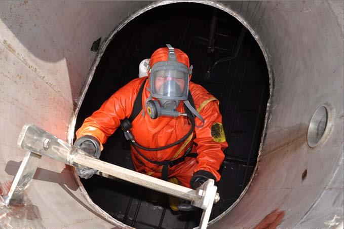 It is our policy that our Surveyors only enter a confined space when a permit has been issued and after careful consideration that it is safe to do so.