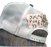 Each TF-2021 $ 7.95 2 # D TRED NOT DEER FLY PATCHES This unique patch placed onto the back of your cap will stop the deerfl y cold. Deerfl ies like to fl y around the head of their target.