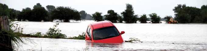 .Hazardous Water Conditions Submerged Vehicles Motorists may enter the water in several ways.