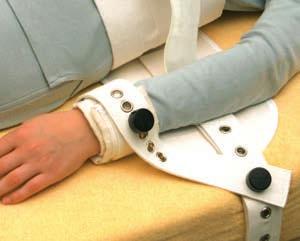 SEGUF X -Bed Restraint System SEGUFIX -Hand Restraint wrist girth XS 12-19 cm 4.7-7.5 inches M 16-24 cm 6.3-9.5 inches L 22-29 cm 8.7-11.