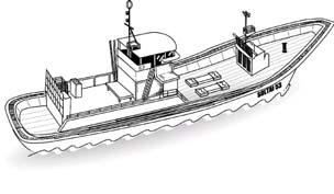 There are two major types of longliners: (1) relatively large vessels with mechanical freezing