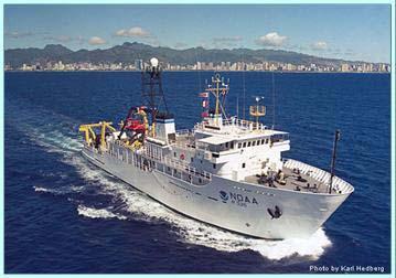 NOAA Ship Oscar Elton Sette NOAA Ship 243 annual allocation days: FY-04: coral reefs (66), pelagics (56), lobster (28), protected species (46), and benthic habitat (47)