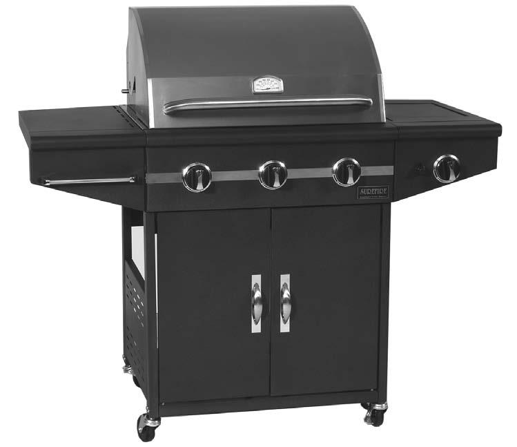 3 Burner Gas Grill - LP USE AND CARE MANUAL SF278LP Stop! Missing a part?