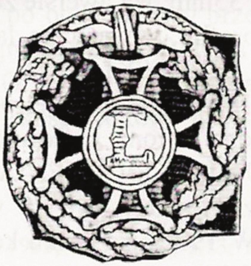 Figure 4: Unique decoration for 50 years awarded to Colonel Seydlitz, courtesy of Colonel S. Oberleitner.