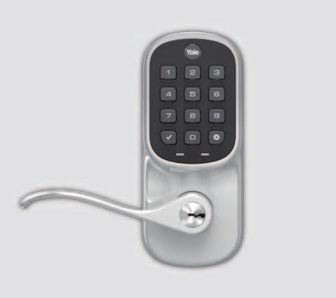 Yale Real Living Assure Lock Levers COMING SOON Push Button Lever Lock YRL216 Touchscreen Lever Lock YRL226 Yale Real Living Introducing the new Assure Lock Levers, the sleekest and most convenient
