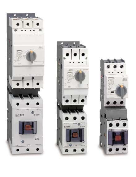 Manual Motor Starters Direct adaptor and Mounting unit Direct adaptor, DA Direct adaptor is used to connect MMS directly with a contactor Mounting unit, MU This device is attached module to connect