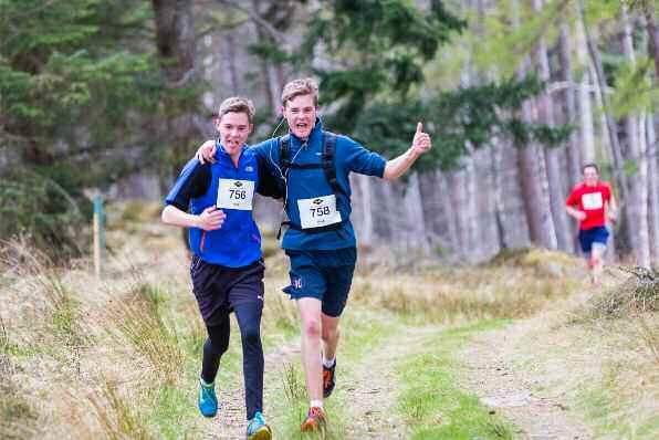 TRAC 3 Mile Wee Trail Race Ellie Buchan I was fanasic o see so many represenaives from our race