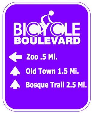 The MUTCD also provides guidance for wayfinding signs for trails and on-street bikeways, but allows for more leeway in design and information. 4.1 