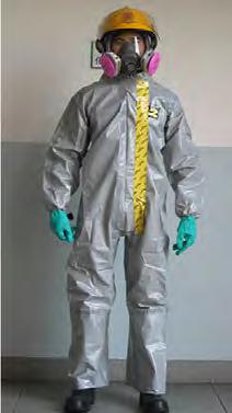 Chemical Protective Clothing There is no specific