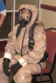 Level B Use Criteria Chemicals identified; high level of respiratory protection, but moderate skin protection.