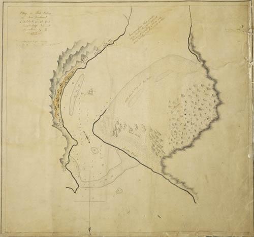 Figure 1 Port Oxley drawing by James Herd dated 1826 (Source: www.teara.govt.