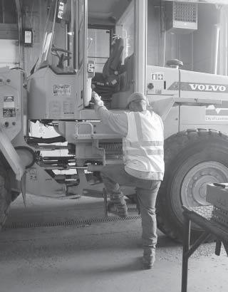 H. Controlling Falls While Entering and Exiting Vehicles and Equipment Several major injuries have occurred when individuals fell while dismounting large equipment, climbing off trailers, dismounting