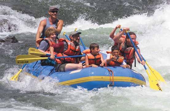 South Fork American Fun for Everyone Class II-III May through mid-september Chili Bar Dam to Lake Folsom The River Located in the Gold Country of Northern California, the American River is steeped in