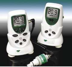 Oxygen Monitor TELEDYNE AX Series Model: AX300 series Standard features: 3½-digit LCD display with backlight. Sensor disconnect and <17% alarm. Output: 0-1 Volt analogue.
