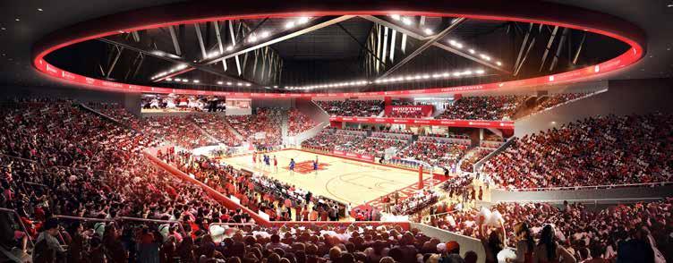 FERTITTA CENTER The University of Houston Men s and Women s Basketball programs will compete in a new game arena during the 2018-19 season when the Fertitta Center officially opens.