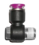 STC Composite Push-In Fittings List Price Composite Fittings Model Universal Elbow Extended Elbow Female Connector Female Elbow Bulkhead Connector Control Valve CV=meter-out; CI= meter-in Tube OD