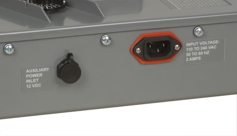 9. Power Connections: Warning: Grounding reliability can only be achieved when the equipment is connected to a hospital grade receptacle.