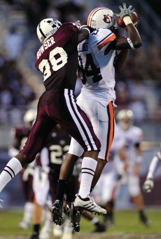 The one time during that stretch that both teams were ranked in the top 10 was in 2006, when No. 3 Auburn beat No. 6 LSU, 7-3. Junior wide receiver Montez Billings is averaging 16.