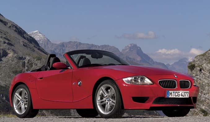 driver V O L. 1 2 D E C E M B E R 2 0 0 5 BMW M Roadster to Debut in Detroit Exclusive M design features distinguish the new M Roadster from the standard Z4 Roadster.