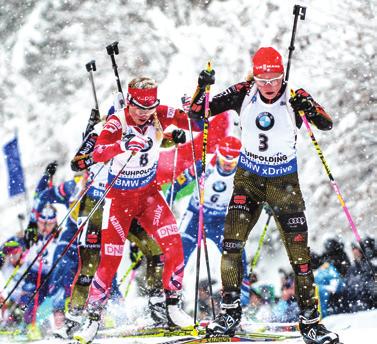 Le Grand-Bornand and we, as a Federation, are delighted to offer this alternative to the International Federation (IBU) with a competition in the heart of a village.