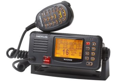 6. VHF and Compass VHF NX2500 Three units in one.