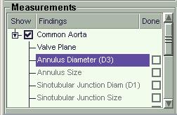 TAVR-Measure/Modify Annulus Diameter Select