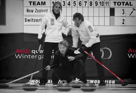 CURLING TEAMS TRAVEL & TRAINING INFO Contents Curling & The Audi quattro Winter Games NZ 2 Useful Contacts 2 Key dates for teams 3 Curling