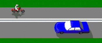 - Cross them to overtake a car ahead if it is safe to do so. - Cross them to make a U-turn. LD006 - Traffic Lights / Lanes You are on an open country road with double unbroken dividing lines.