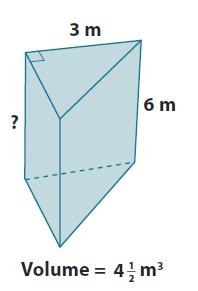 Lesson 23 2. Let ll represent length, ww the width, and hh the height of a right rectangular prism. Find the volume of the prism when: a. ll = 33 rrmm, ww = 11 rrmm, and hh = 77 rrmm.
