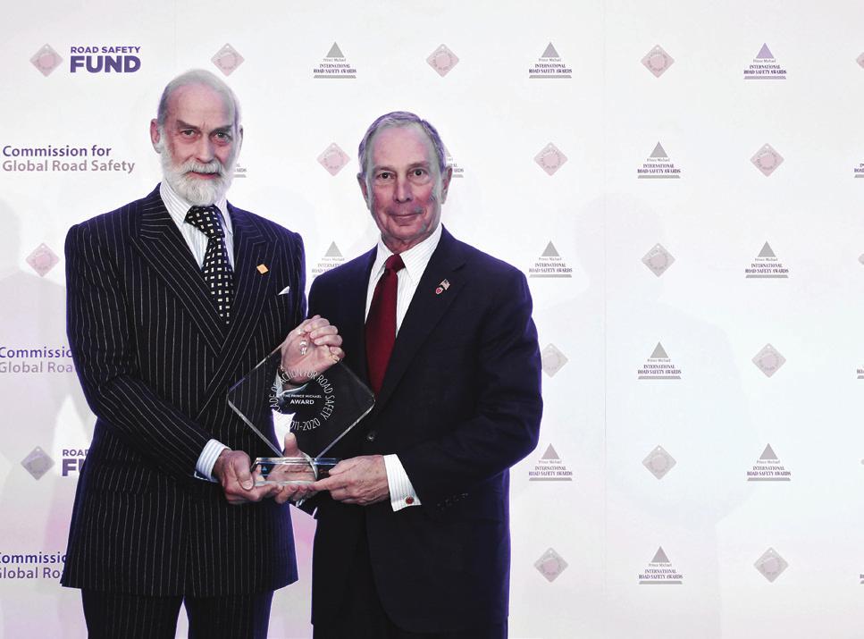In 2013 the Decade of Action Award was presented to the Government of the Russian Federation for its leadership in hosting the Moscow Ministerial, driving forward the sustainable mobility agenda at