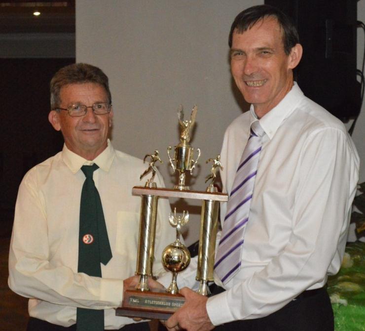 Club person of the year was awarded to Bennie Botha, for many