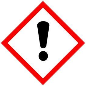 Pictogram Exclamation Mark This category includes: Acute Toxicity (Category 4) Skin corrosion/irritation (Category 2) Serious eye damage/eye
