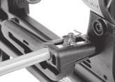 6) A standard pencil sharpener (C) is integrated into the belt hook for the operator s convenience.