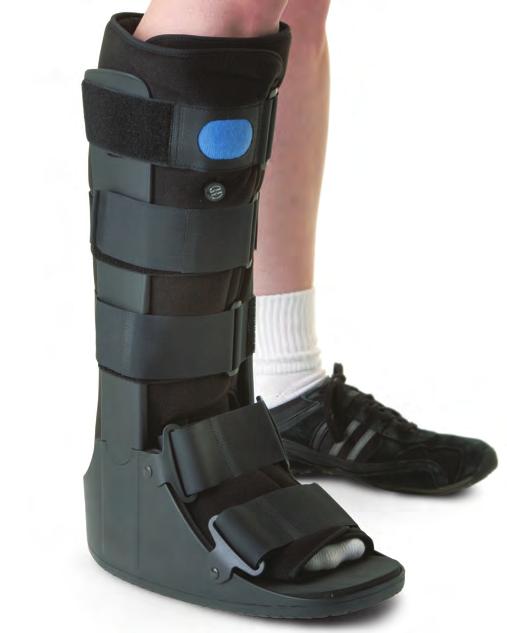 Walkers nkle Height eluxe Pneumatic Short Leg and nkle Walkers allow you to pump air into the walker for desired compression Pneumatic system increases stability while decreasing pain and swelling ir