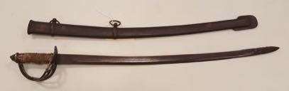 MIDEASTERN SWORD WITH LEATHER