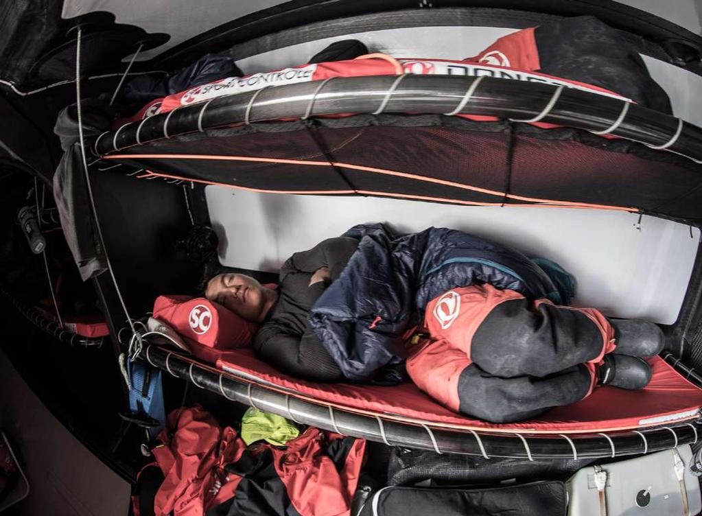 How do they do it? The Volvo Ocean Race sailors train for months before they start racing.