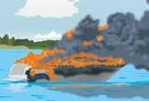 Chapter Four / Page 7 Backfire Flame Arrestors Because boat engines may backfire, all powerboats (except outboards) that are fueled with gasoline must have an approved backfire flame arrestor on each