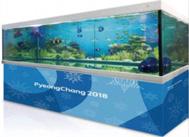 kr Ultra-Wide Vision 2018 Winter Games and ICT promotion video on an ultra-wide (15 4 m) screen [Venue] PyeongChang ICT Experience Zone and Incheon International Airport Aquarium Fish Robot Fancy