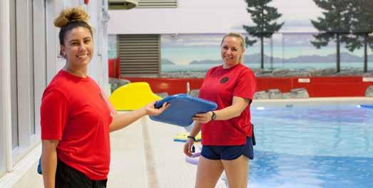 Teen For ages 13-18 years Aquatics A Stroke Beyond and Splash Ahead A Stroke Beyond is a course designed to take swimmers a step beyond Junior Lifeguarding Club and introduces them to the world of