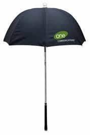 00 c No one wants rain to soak the contents of a golf bag but huge umbrellas are unwieldy and make it difficult
