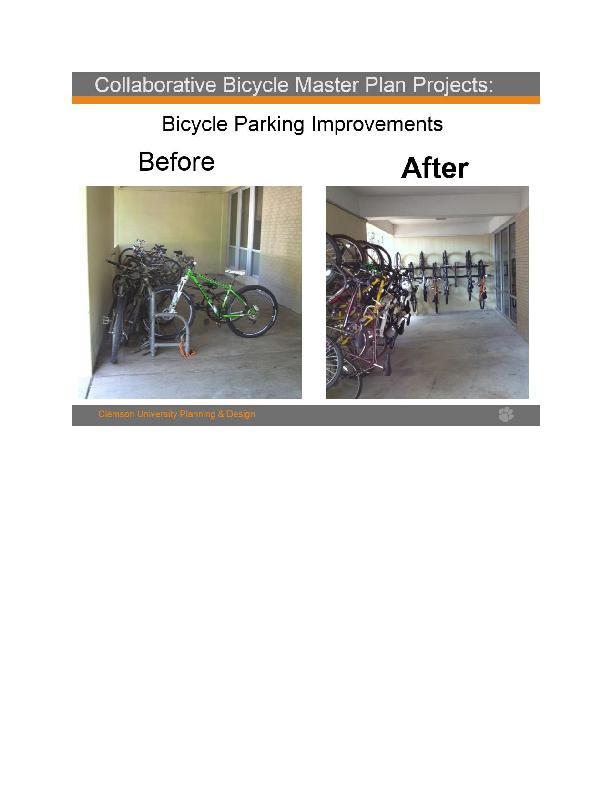 40 College of Charleston: Assessment of Campus Bike Parking Figure 10: