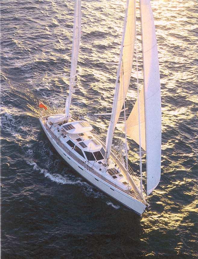 CHUCK PAINE'S BERMUDA SERIES 80 LIGHT DISPLACEMENT KETCH "LEONORE" THE 80 FOOT LEONORE WAS COMMISSIONED IN JANUARY 2003 IN AUCKLAND.