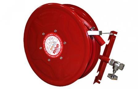 In SANS 10105 you will find the Minimum water pressure for both the hydrant and the hose reel.